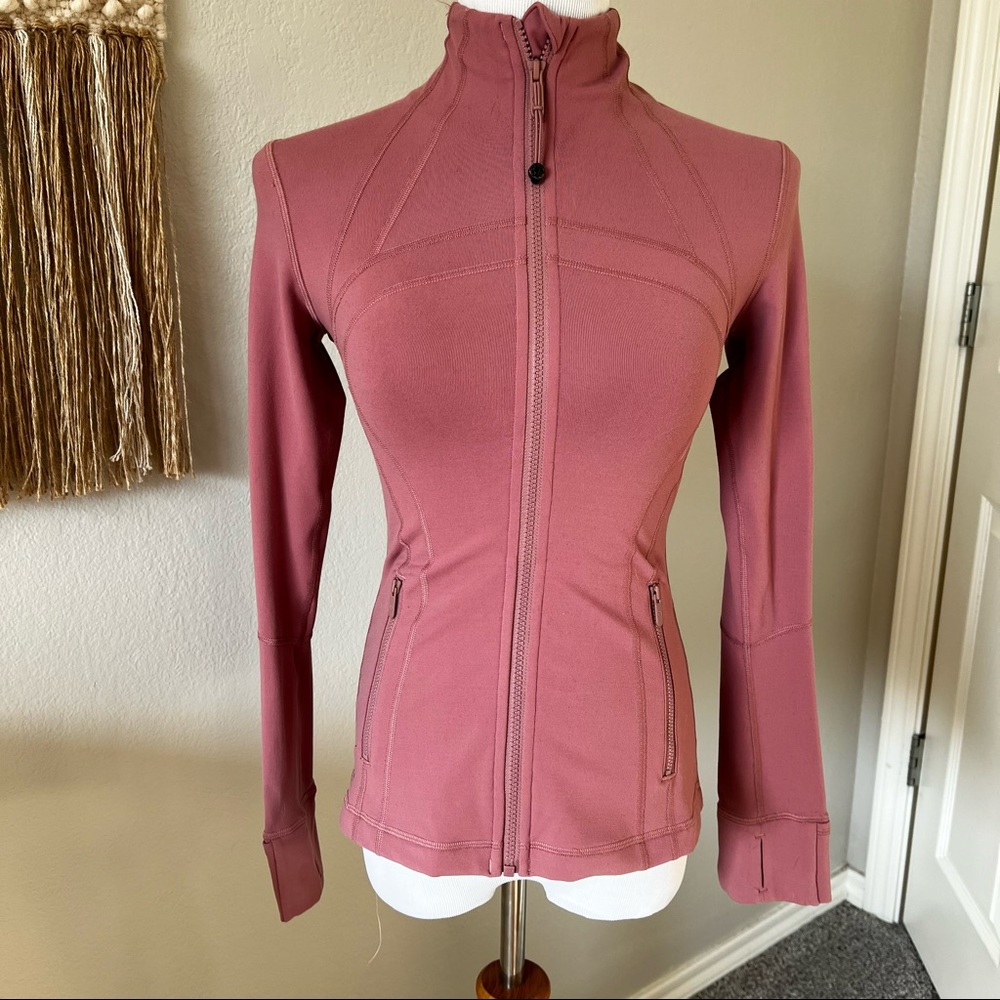 RARE COLOR! LULULEMON DEFINE JACKET | MOSS ROSE, SZ 4